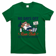 No Days Off Run Club See You Next Season T-Shirt - Irish Green