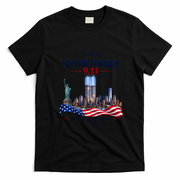 Never Forget 911 25th Anniversary T-Shirt - Black