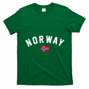 Norway Flag World Class Soccer T-Shirt - Irish Green