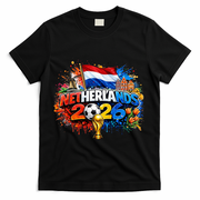 NETHERLANDS North America Soccer Tournament 2026 T-Shirt - Black