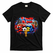 NORWAY North America Soccer Tournament 2026 T-Shirt - Black