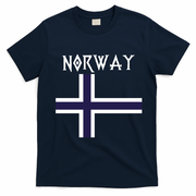 Norway Norwegian Flag T-Shirt - Navy Blue