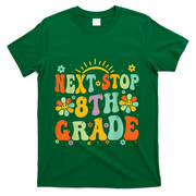 Next Stop 8th Grade Graduation To 8th Grade Back To School T-Shirt - Green
