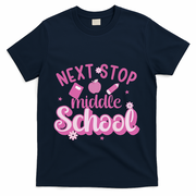 Next Stop Middle School Graduation T-Shirt - Navy