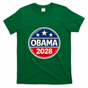 Obama 2028 Political Campaign Vintage T-Shirt - Irish Green