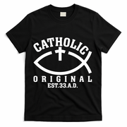 Original Catholic Church God Jesus Christ T-Shirt - Black