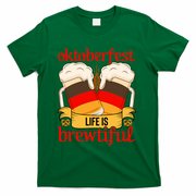Oktoberfest Celebration Graphic T-Shirt - Green