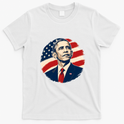 Obama Coming Home Babysitter Is Weird Back & Front T-Shirt - White