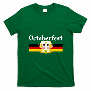 Octoberfest Deutschland Flag Matching Group Party T-Shirt - Irish Green