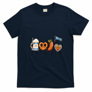 Oktoberfest German Beer Party Prost Celebration T-Shirt - Navy Blue