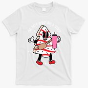 Out Here Looking Like A Snack Cute Boo Jee Xmas Trees Cakes T-Shirt - White