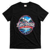 Original Lake America Lake Ontario EST 2026 T-Shirt - Black