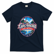Original Lake America Lake Ontario EST 2026 T-Shirt - Navy Blue