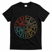 Ohms Law Diagram For Electrical Engineer T-Shirt - Black