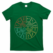 Ohms Law Diagram For Electrical Engineer T-Shirt - Green