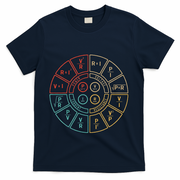 Ohms Law Diagram For Electrical Engineer T-Shirt - Navy