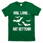 OOh Look... Sky Kittens Funny T-Shirt - Irish Green