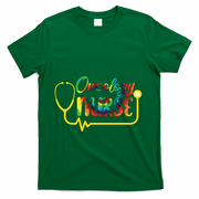 Oncology Nurse Oncologist Nurse Nursing School Gift T-Shirt - Green