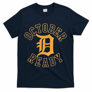 October Ready Funny For Ready Tiger T-Shirt - Navy