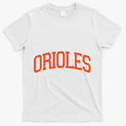 Orioles Retro Name Sports Gift T-Shirt - White