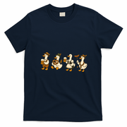 Oktoberfest Silly Goose German Octoberfest Beer Drinking Festival T-Shirt - Navy Blue
