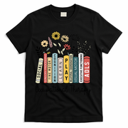 Occupational Therapy Wildflower Book Ot Therapist Assistant T-Shirt - Black