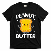 Peanut Butter And Jelly Halloween Costumes Couple Matching T-Shirt - Black