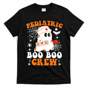 Pediatric Boo Boo Crew Great Gift Funny Nurse Ghost Halloween Gift T-Shirt - Black