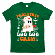 Pediatric Boo Boo Crew Great Gift Funny Nurse Ghost Halloween Gift T-Shirt - Irish Green