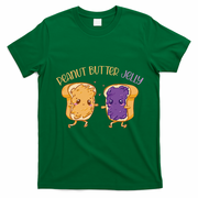 Peanut Butter Jelly Matching Couples Lover Halloween T-Shirt - Irish Green