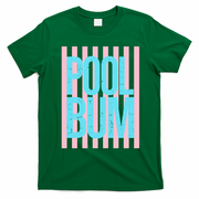 Pool Bum Retro Stripes Sunshine T-Shirt - Irish Green