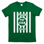 Popcorn Carnival Halloween Cinema T-Shirt - Irish Green