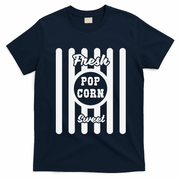 Popcorn Carnival Halloween Cinema T-Shirt - Navy Blue