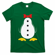 Penguin Costume Tuxedo Halloween Gift For T-Shirt - Irish Green