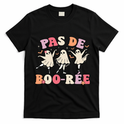 Pas De Boo RéE Ghost Ballet Dancer Halloween Dance Teacher T-Shirt - Black