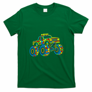 Polka Dot Day Monster Truck T-Shirt - Irish Green