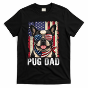 Pug Dad T-Shirt - Black