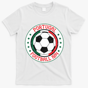 Portugal Football 1914 Vintage Soccer Emblem T-Shirt - White