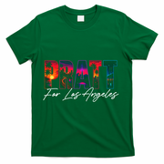 Pratt For Mayor Of Los Angeles Tropical Style T-Shirt - Green