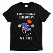 Professional Fireworks Watcher T-Shirt - Black