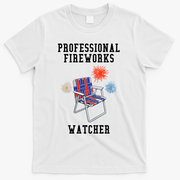 Professional Fireworks Watcher T-Shirt - White