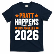Pratt Happens 2026 Los Angeles T-Shirt - Navy