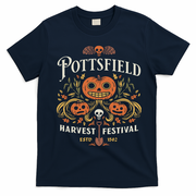 Pottsfield Halloween T-Shirt - Navy Blue