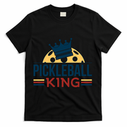 Pickleball King T-Shirt - Black