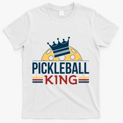 Pickleball King T-Shirt - White