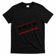 Piano Music Cosplay T-Shirt - Black