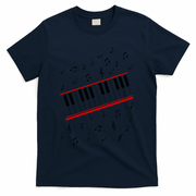 Piano Music Cosplay T-Shirt - Navy