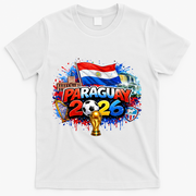 PARAGUAY North America Soccer Tournament 2026 T-Shirt - White