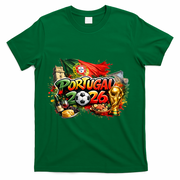 PORTUGAL North America Soccer Tournament 2026 T-Shirt - Green