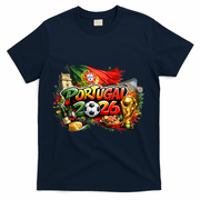 PORTUGAL North America Soccer Tournament 2026 T-Shirt - Navy